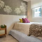 Pucon Depto Nuevo! Dos Dormitorios Dos Banos, En Condominio Con Estacionamiento,Balcon, Super Equipado, Wifi Y Cable, Piscina Con Jardines, Zona Tranquila A Solo 5 Minutos Del Centro En Auto